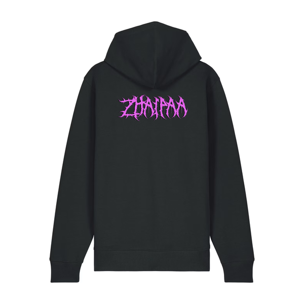 Zhaipaa Zip Fit Hoodie, Black