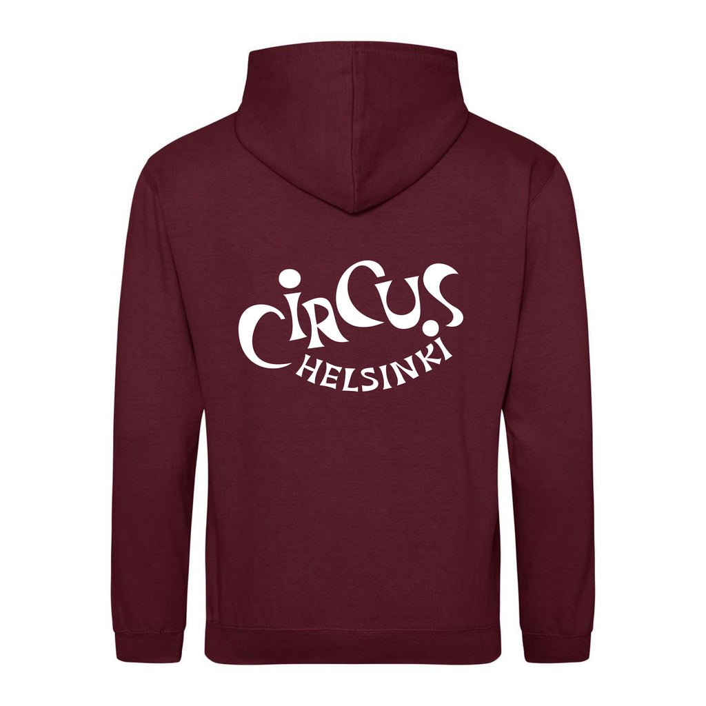 Circus Helsinki Kids Hoodie, Burgundy