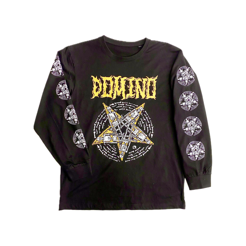 PENTASKELETON Long sleeve shirt, Black