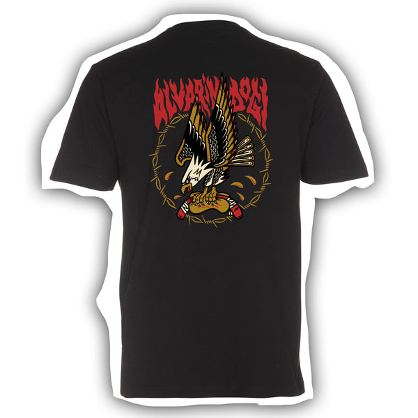 Alvarin Dogi Kotka T-paita Musta