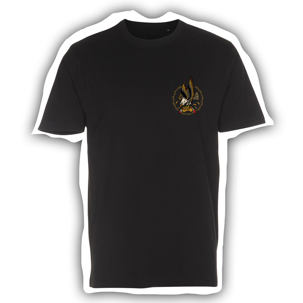 Alvarin Dogi Kotka T-paita Musta