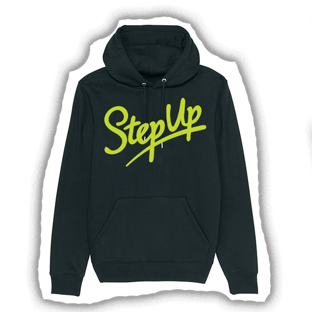 StepUp Unisex Huppari, musta/lime