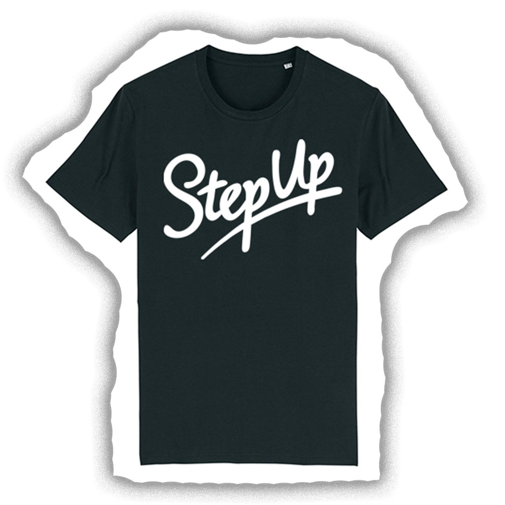 StepUp Unisex T-paita, musta
