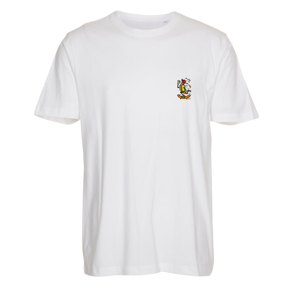 Alvarin Dogi "nagil menos" T-paita Valkoinen